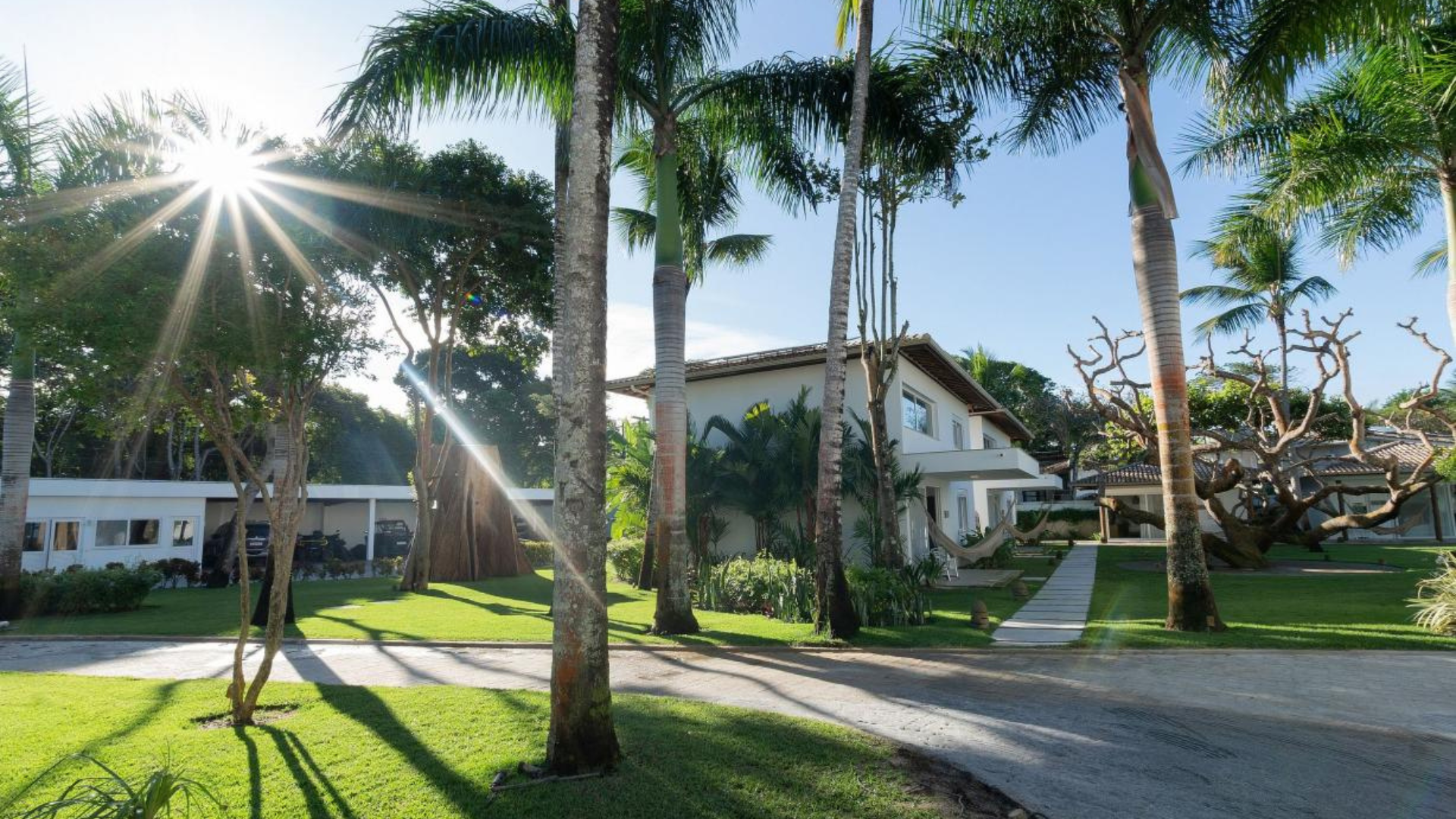 private beachfront environment